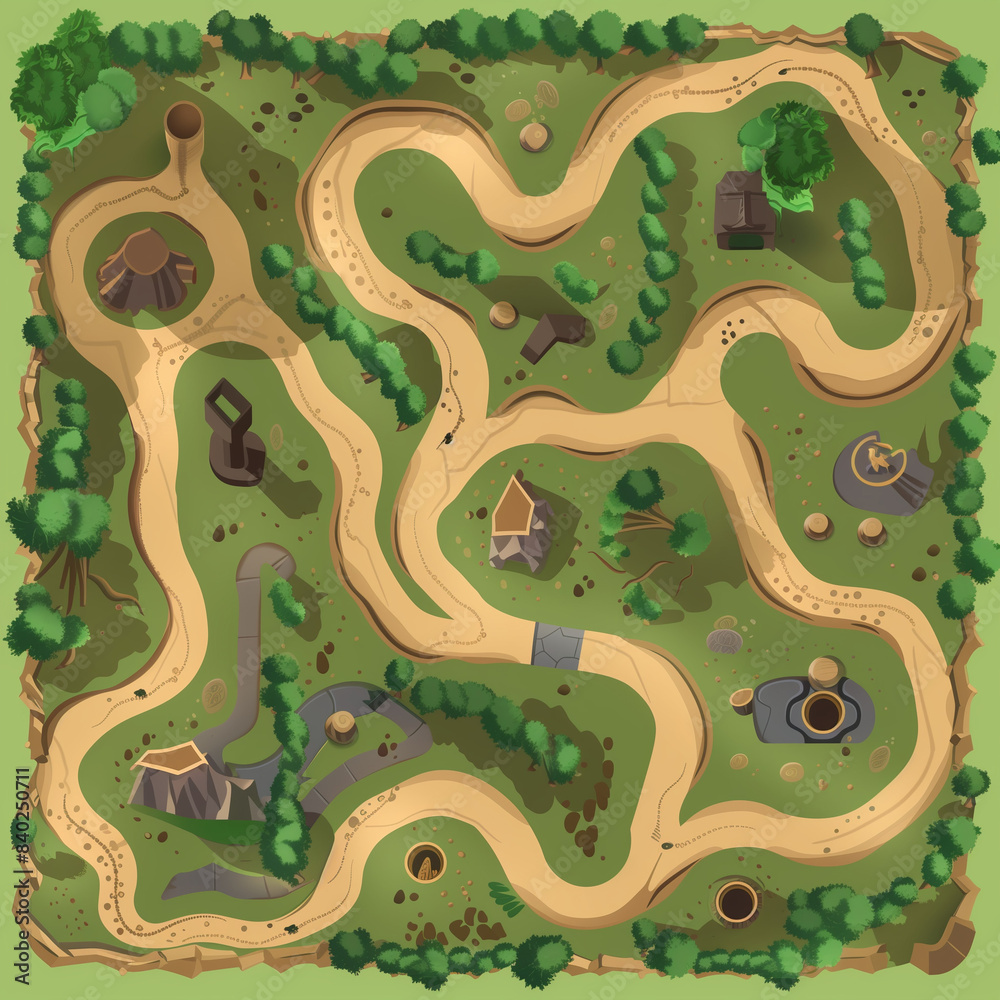 Fototapeta premium pattern with dragons