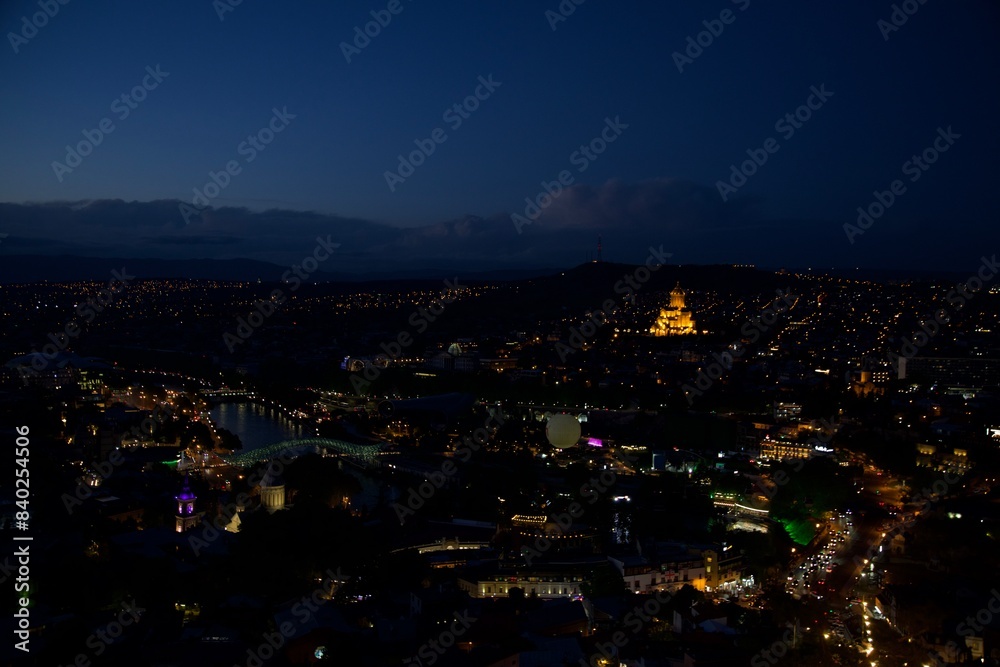 Fototapeta premium view of the city