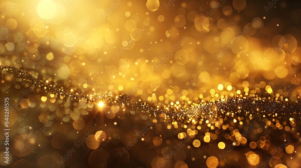 Golden Elegance: Luxurious Shimmering Texture Golden Elegance: Luxurious Shimmering Texture
