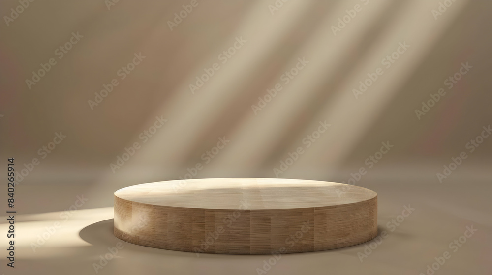3D ed podium for your product showcase Vector 3d illustration 3D ed podium for your product showcase Vector 3d illustration