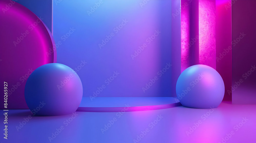 3d ing of purple and blue abstract geometric background Scene for advertising 3d ing of purple and blue abstract geometric background Scene for advertising