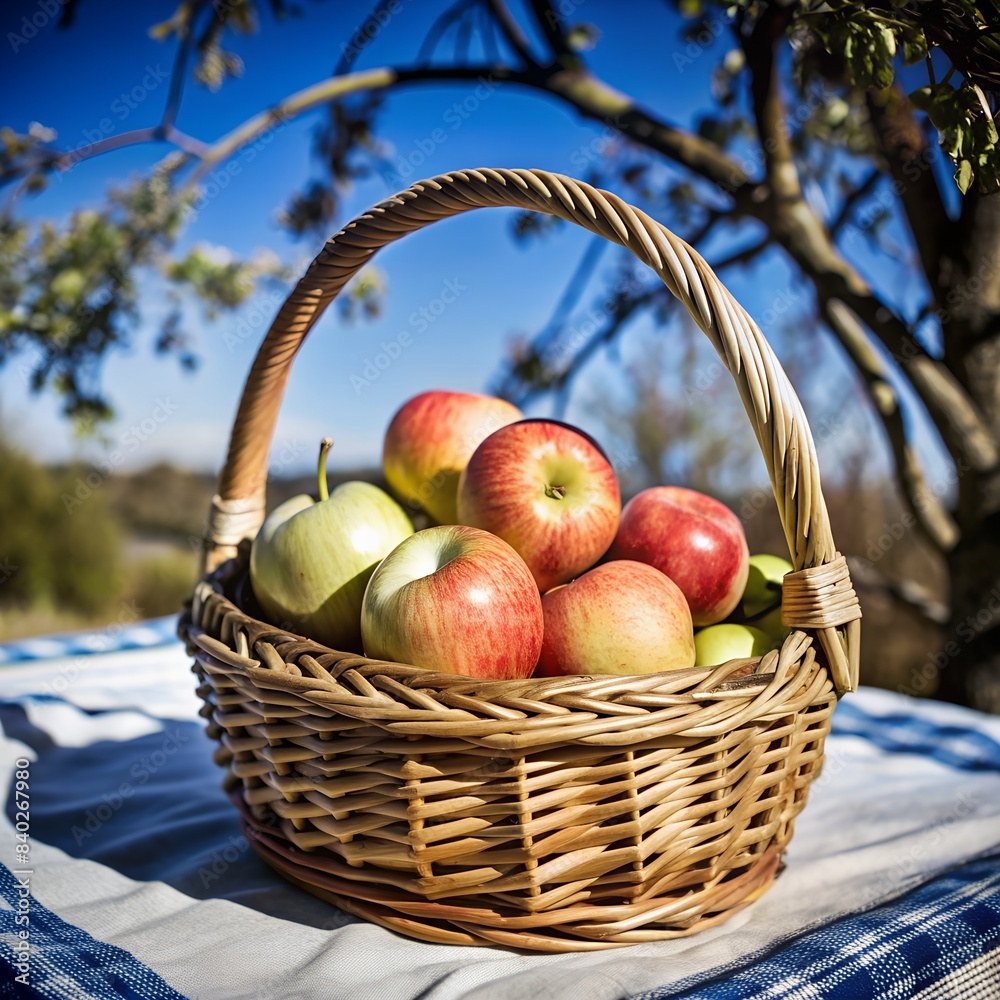 Fresh Red Apple with Leaf Fresh Red Apple with Leaf