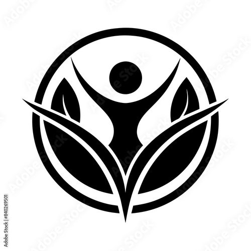 minimalist Environment logo vector art illustration icon