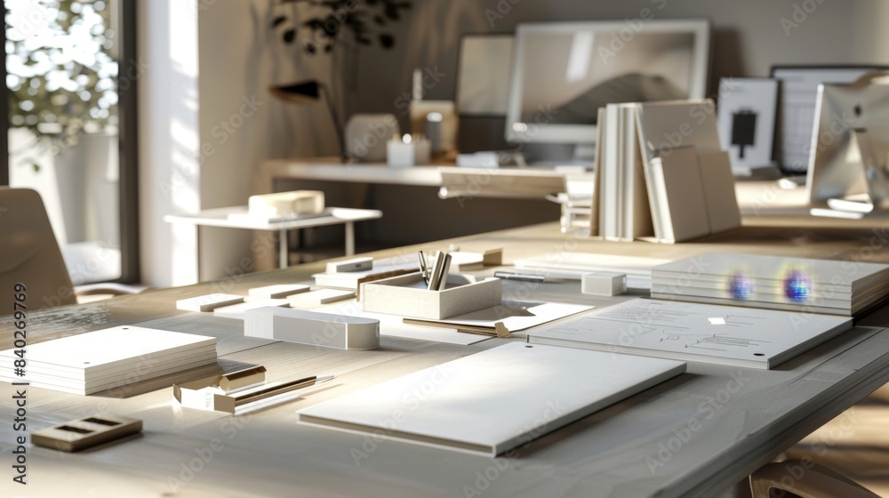 Executive Workspace Luxury Brand Manager's Office with Customizable Business Cards Product Prototypes and Market Research Mood Board Executive Workspace Luxury Brand Manager's Office with Customizable Business Cards Product Prototypes and Market Research Mood Board