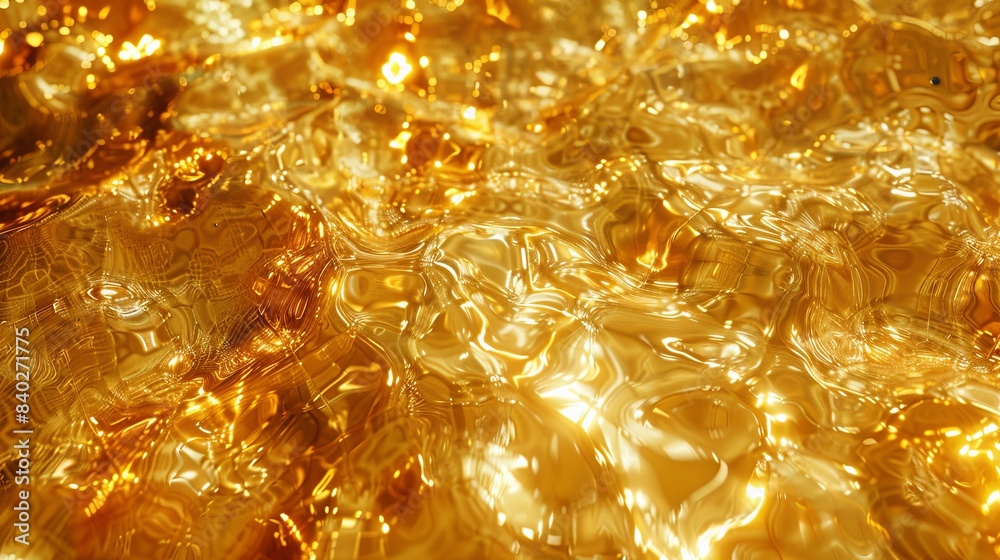 Golden Elegance: Luxurious Shimmering Texture Golden Elegance: Luxurious Shimmering Texture