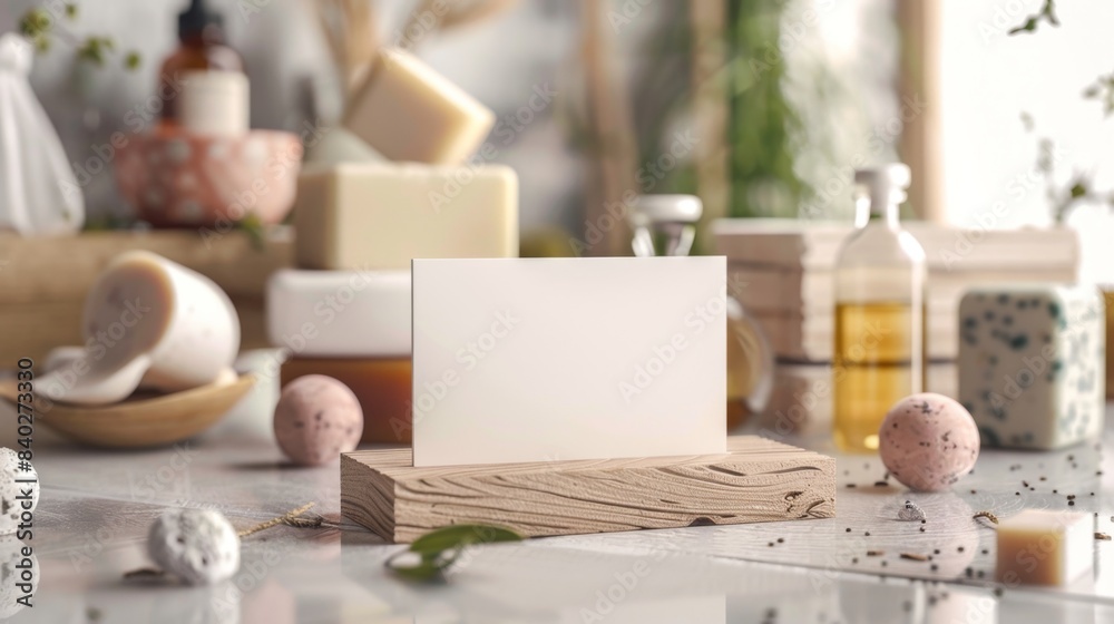 Artisanal Soap Boutique Handcrafted Luxury and Natural Beauty with Business Cards