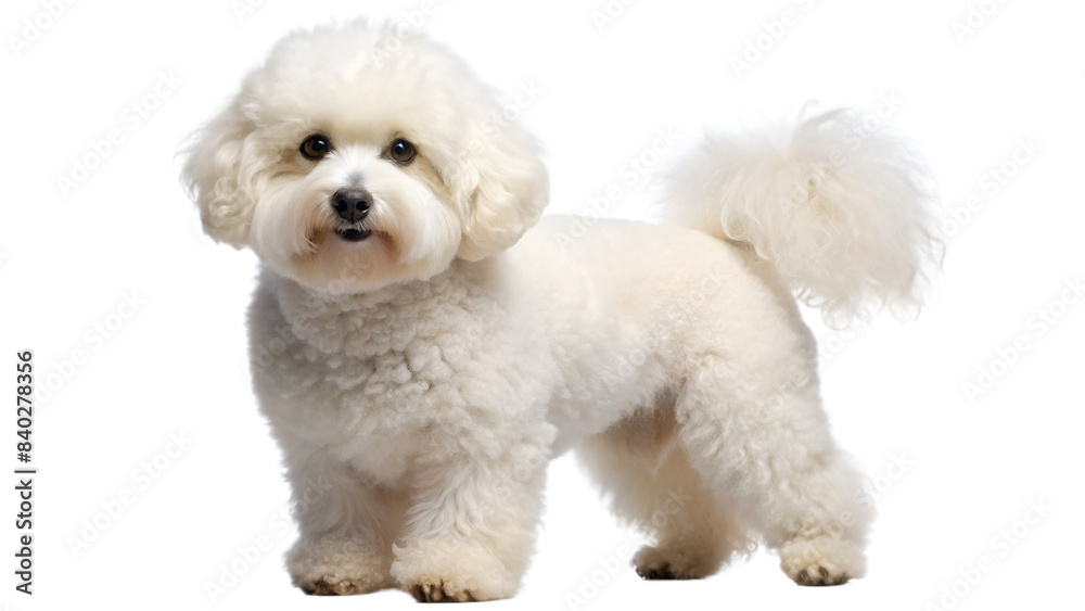 bichon frise dog isolated on transparent background bichon frise dog isolated on transparent background