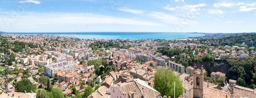 Cagnes sur mer, large panorama