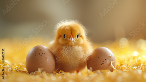 chick hatching from eggs