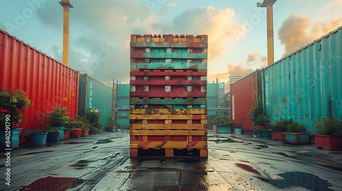 stack of pallet