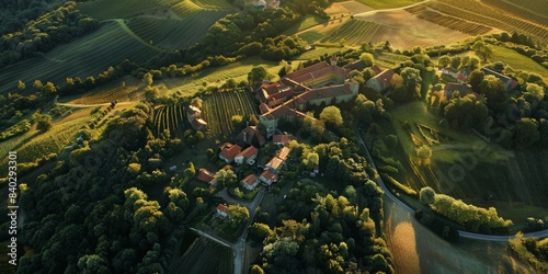 Aerial view of Grohmann photo