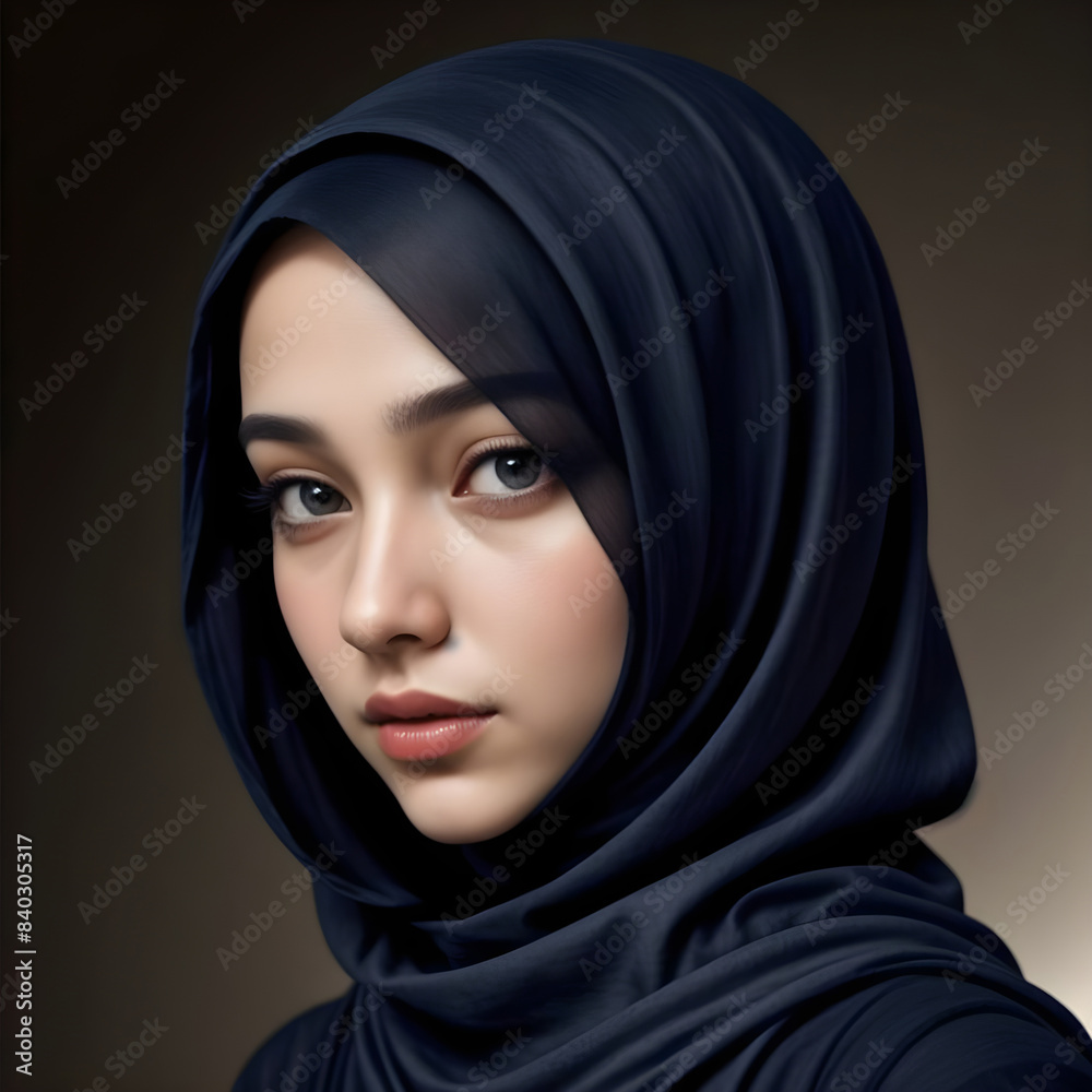 a islamic woman with hijab a islamic woman with hijab