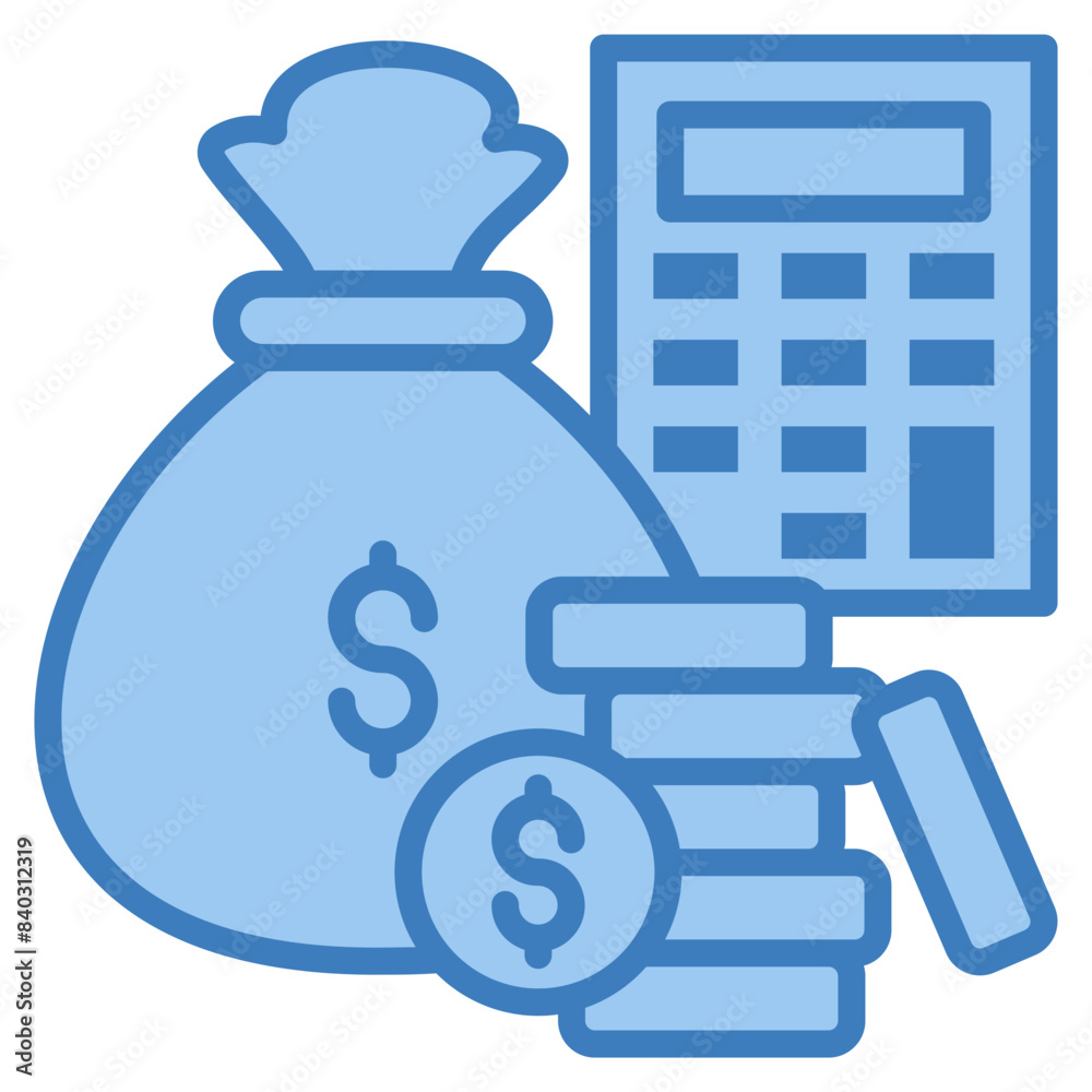 Budgeting Icon Element For Design Budgeting Icon Element For Design
