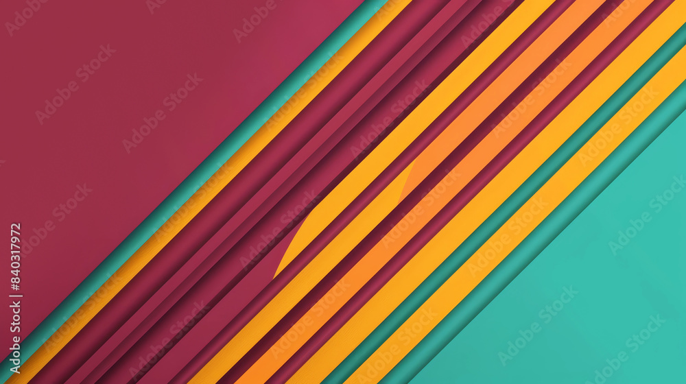 Geometric abstract design with diagonal stripes in red, yellow, and green. Perfect for modern backgrounds and graphic elements. Geometric abstract design with diagonal stripes in red, yellow, and green. Perfect for modern backgrounds and graphic elements.