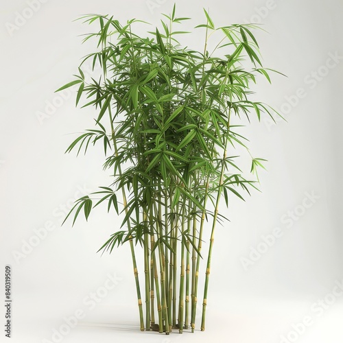 Bamboo Tree 3D Design 