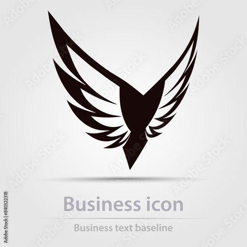 Originally designed vector  color business icon