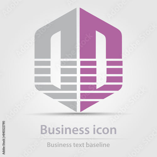 Originally designed vector  color business icon