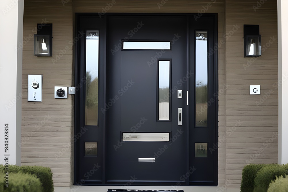 Modern front door Modern front door