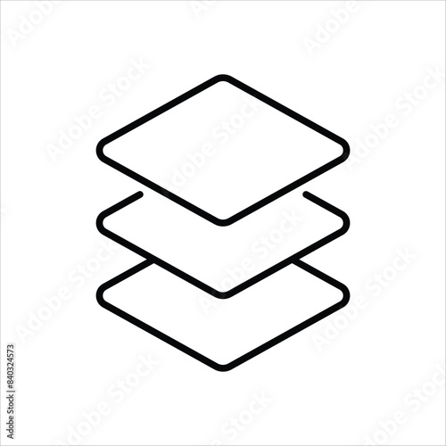 Layers vector icon