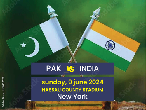 Pak vs india cricket match post or template