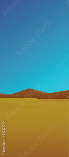 sand dunes in the desert