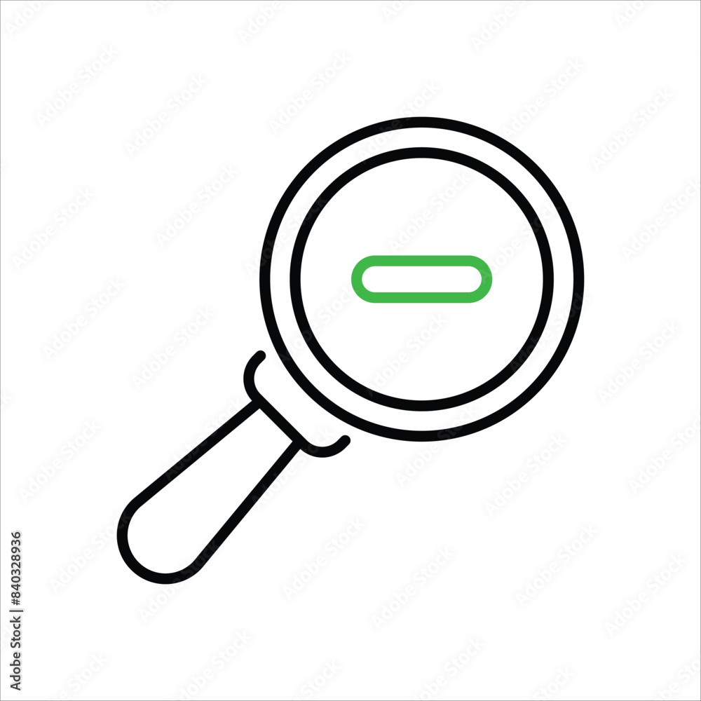 Zoom Out vector icon Zoom Out vector icon