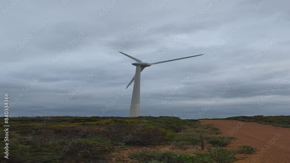 Wind turbine spinning. Denmark, Western Australia. 4k Wind turbine spinning. Denmark, Western Australia. 4k