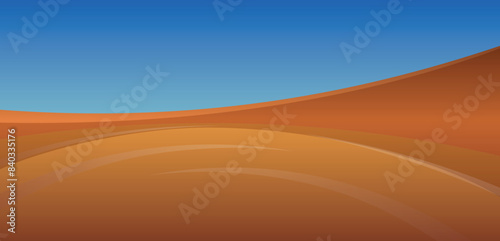sand dunes in the desert