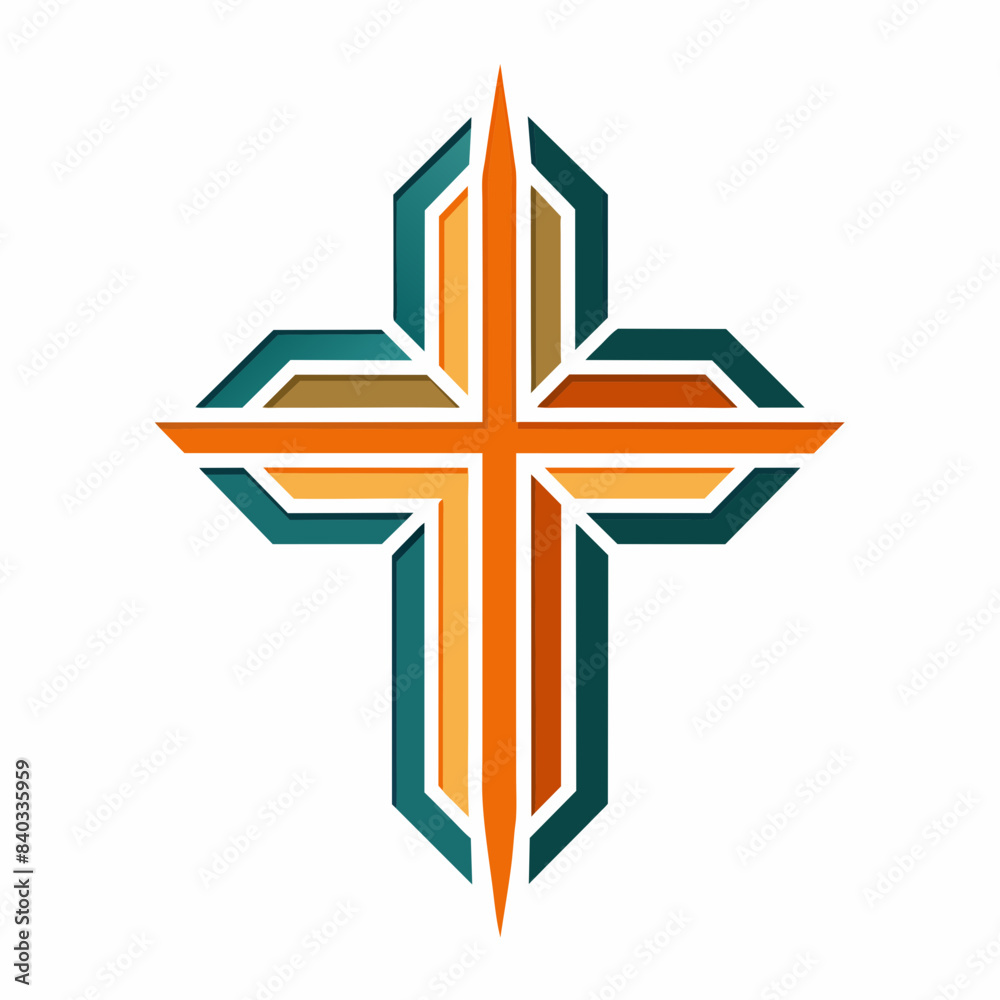 Vector Design for Christian Cross Vector Design for Christian Cross