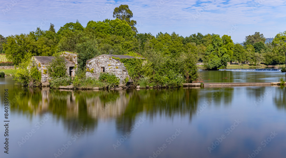 Fototapeta premium Long exposure at Azenhas de Adaufe