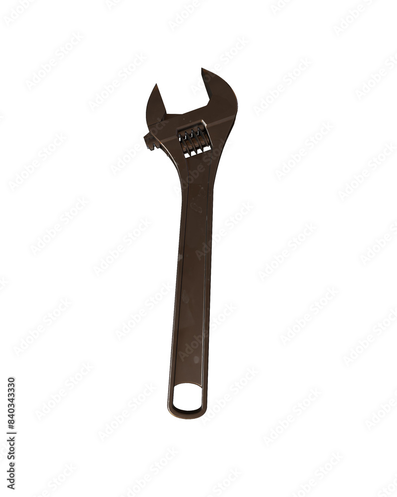wrench isolated