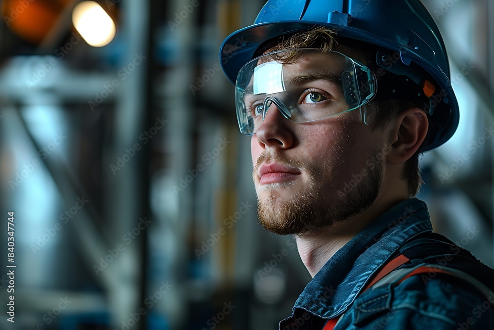 young male industrial engineer young male industrial engineer