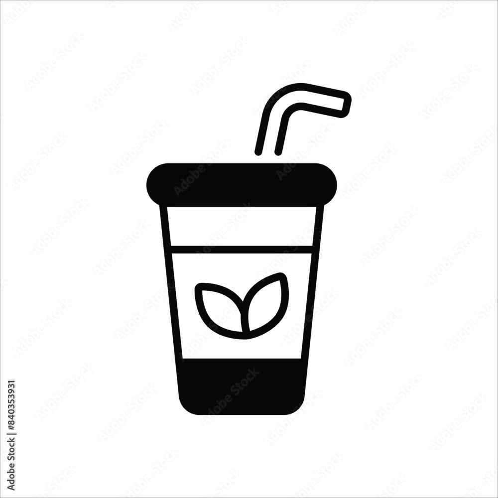Paper Cup vector icon Paper Cup vector icon