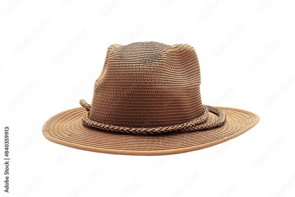 Stylish straw hat with a braided band, perfect for sun protection and fashion. Ideal for summer or outdoor activities. Stylish straw hat with a braided band, perfect for sun protection and fashion. Ideal for summer or outdoor activities.