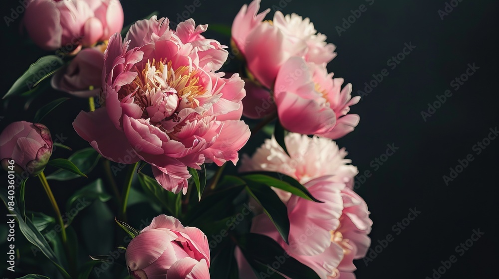 Obraz premium Floral pattern wallpaper
