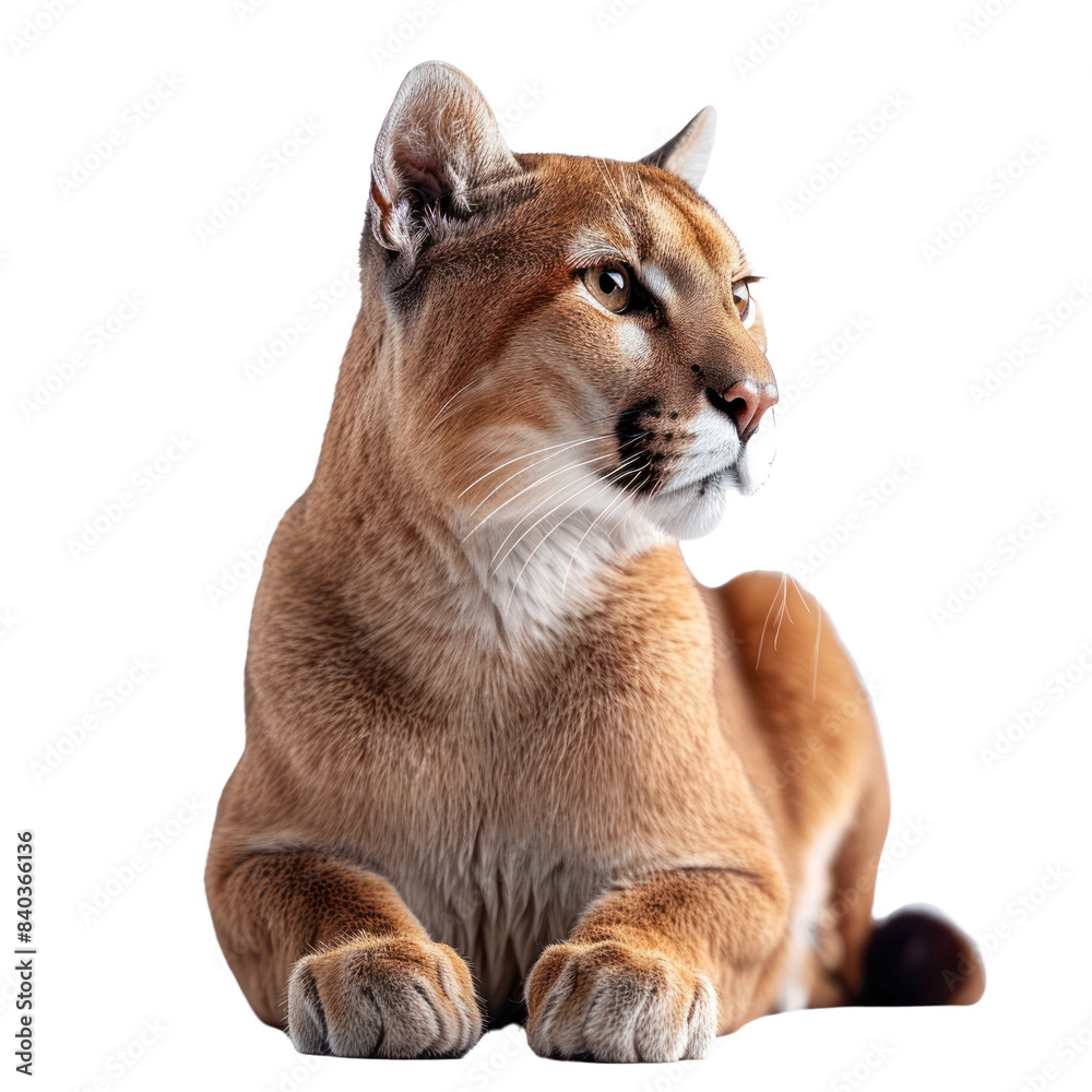 Panther isolated on a transparent background Panther isolated on a transparent background