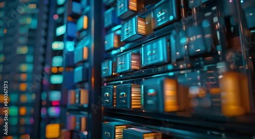 Compliance and Governance, Illustrate a scenario that highlights how advanced document management technologies ensure regulatory compliance and governance standards,