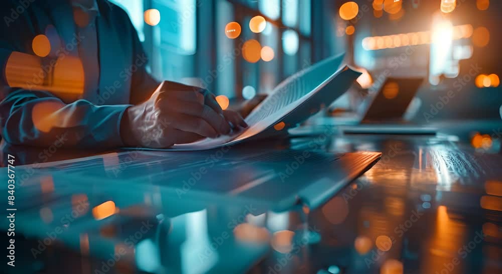 Compliance and Governance, Illustrate a scenario that highlights how advanced document management technologies ensure regulatory compliance and governance standards,