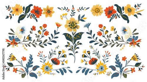 pattern with flowers
