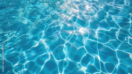 Ripples of Relaxation: Soft Light and Clear Water in Poolside