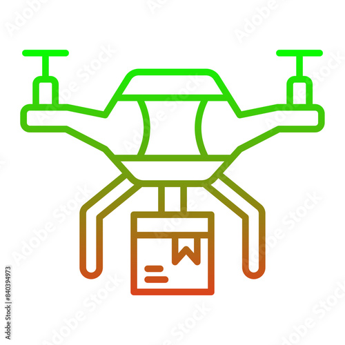 Drone Delivery Icon