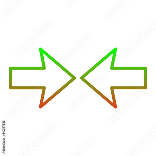 Opposite Arrows Icon