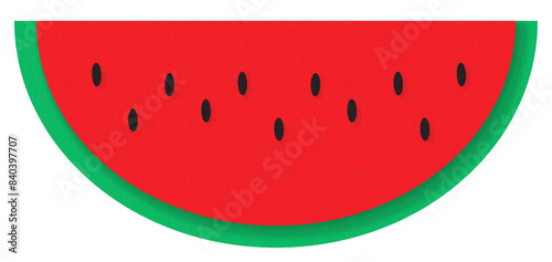 watermelon_vector_3D