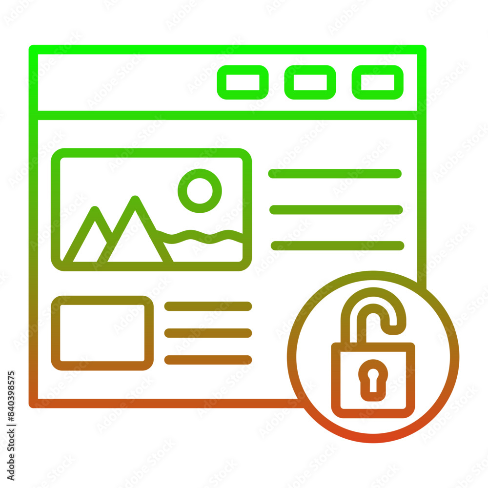 Unsecure Icon Unsecure Icon