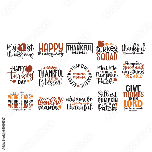 Thanksgiving SVG Bundle