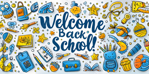 Welcome Back to School with Fun and Colorful Classroom Supplies and Decorations