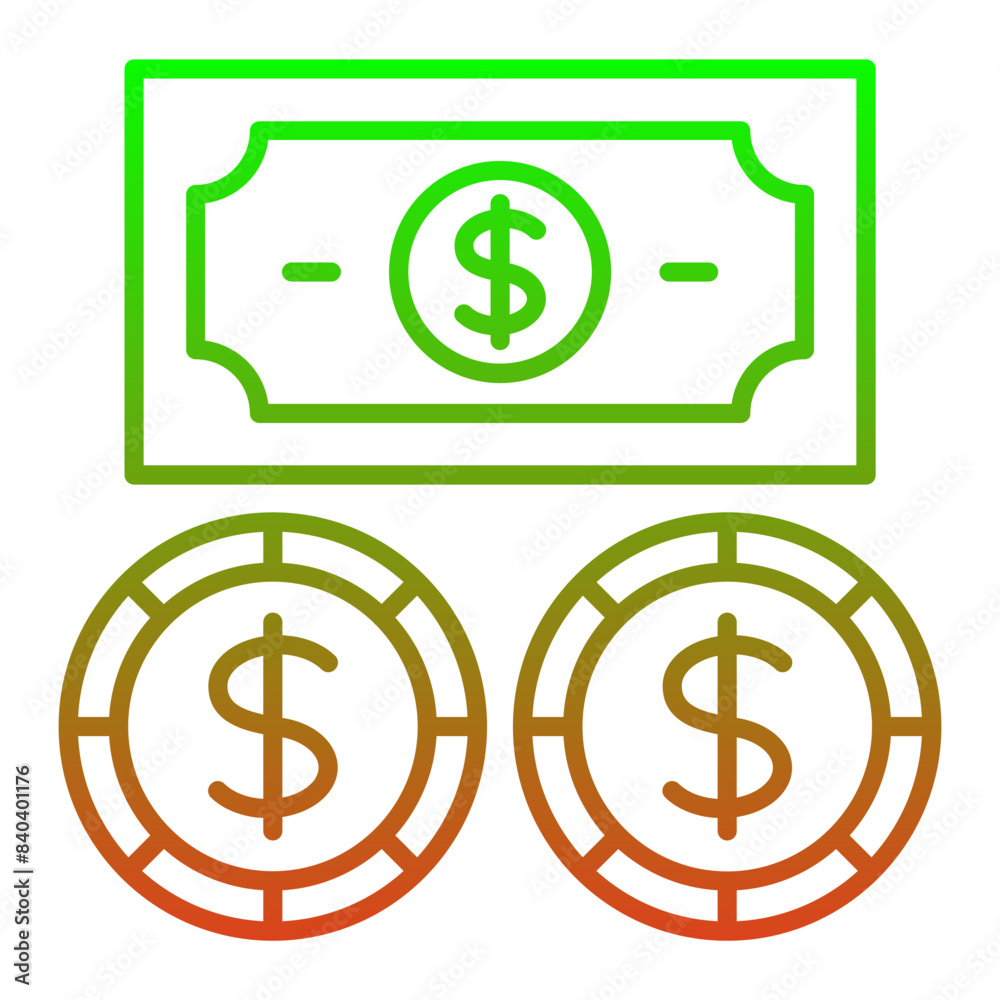 Dollar Currency Icon Dollar Currency Icon