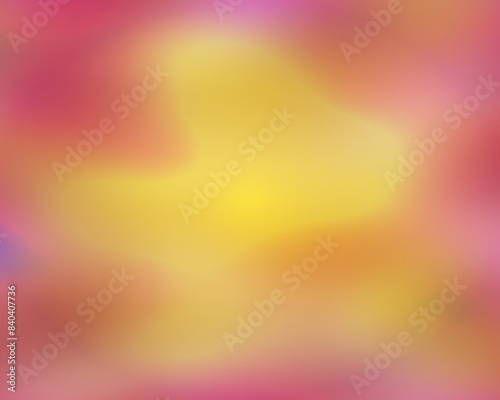 Deep yellow center blending into warm red and pink hues. Warm, bright gradient focusing on yellow, red, and pink hues.