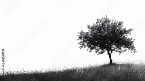 png outdoors nature monochrome overcast isolated on white background  detailed  png