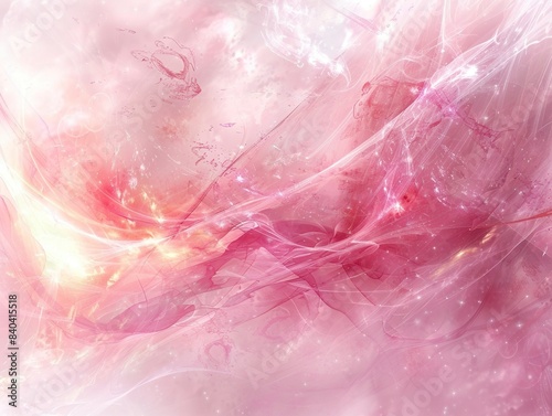 An abstract background with pink flashes, evoking a light dream.